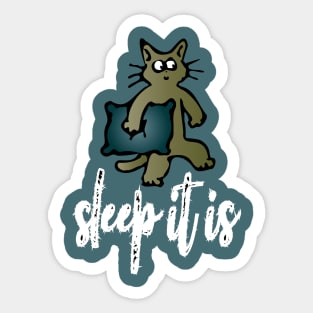 sleep it is Sticker